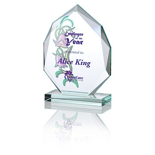 Eclipse Jade Glass Award - 6" - Full Color Main Image