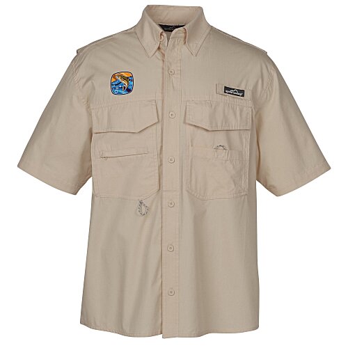 Eddie Bauer Cotton SS Angler Shirt Main Image