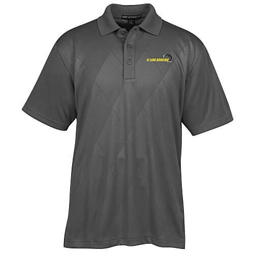 Tech Embossed Pattern Polo - Men's Main Image