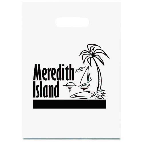 Oxo-Biodegradable Grab Bag - 12" x 9" - White Main Image
