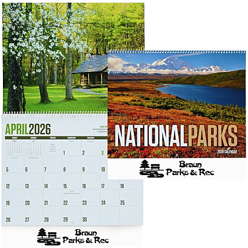 National Parks Calendar Main Image