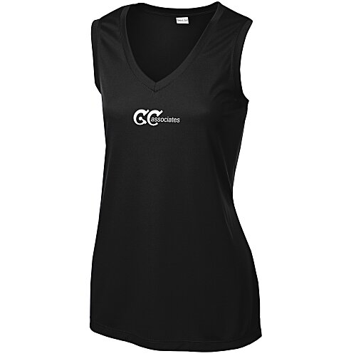 Sleeveless Contender V-Neck Tank - Ladies' - Screen Main Image