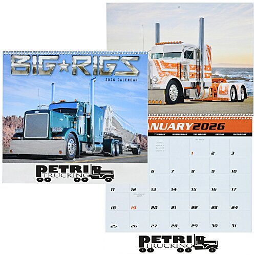 Big Rigs Calendar Main Image