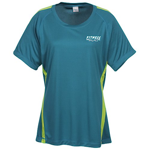 Colorblock Contender Tee - Ladies' Main Image
