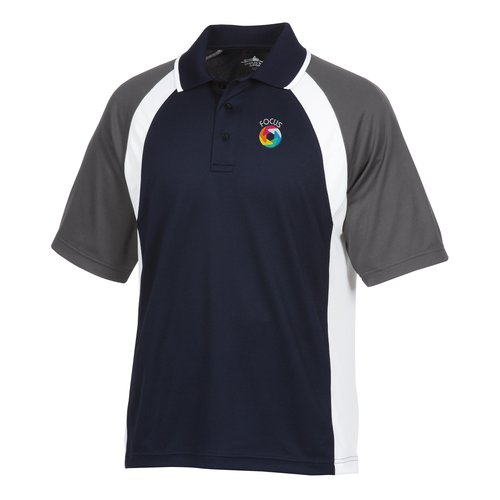 Tri-Color Performance Polo - Men's Main Image