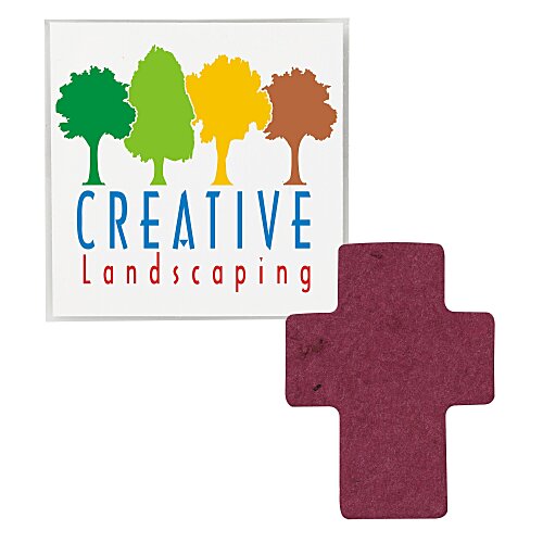 Plant-A-Shape Flower Seed Packet - Cross Main Image