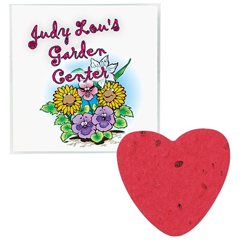 Plant-A-Shape Flower Seed Packet - Heart Main Image