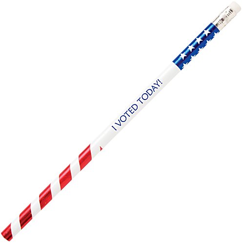 Foiled Foreman Pencil - Patriotic - 24 hr Main Image