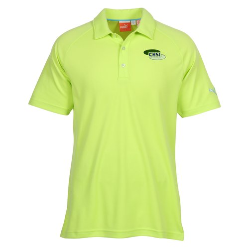PUMA Golf Raglan Tech Polo Cresting - Men's Main Image