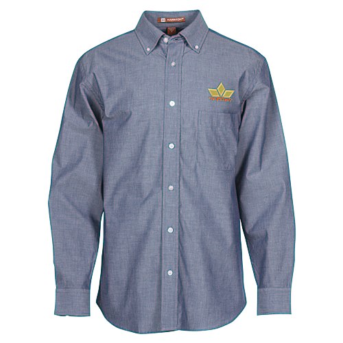 Harriton Chambray Shirt - Men's Main Image