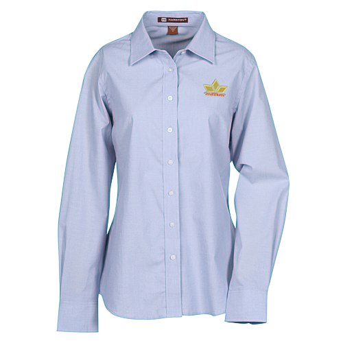 Harriton Chambray Shirt - Ladies' Main Image