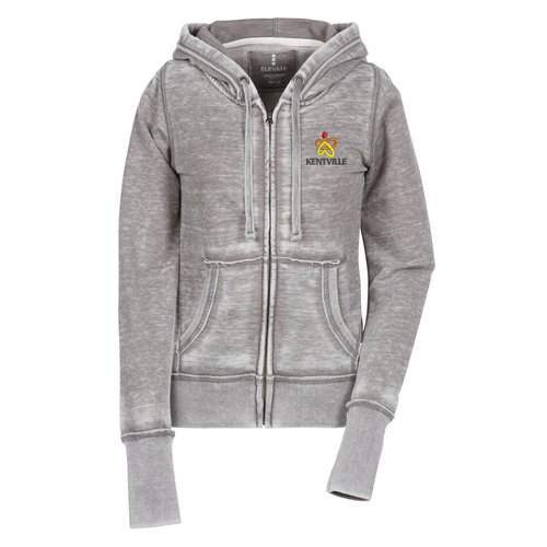 Ridgemont Burnout Full Zip Hoodie - Ladies' Main Image