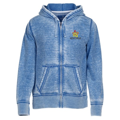 Ridgemont Burnout Full Zip Hoodie - Men's Main Image