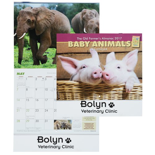 The Old Farmer's Almanac - Baby Animals - Stapled Main Image