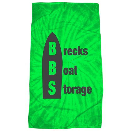 Tie Dye Beach Towel - Closeout Colors Main Image