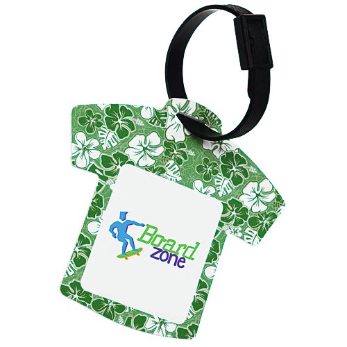 Aloha Hawaiian Shirt Luggage Tag Main Image