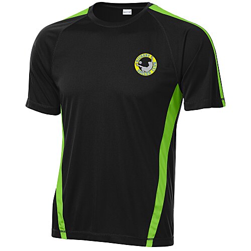 Colorblock Contender Tee - Men's - Embroidered Main Image