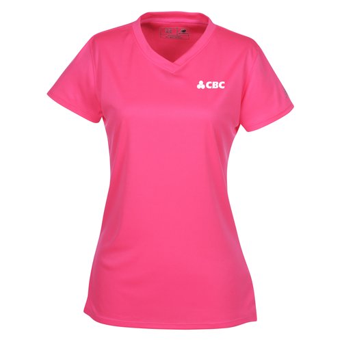 New Balance NDurance Athletic V-Neck Tee - Ladies' Main Image