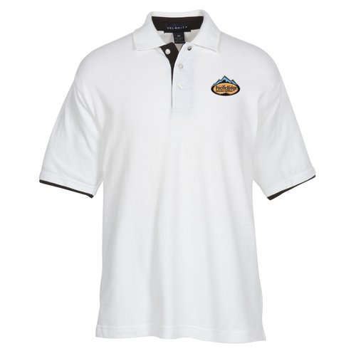 Velocity Piped Placket Polo - Men's - Closeout Main Image