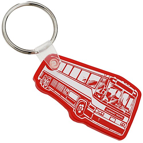 Bus Soft Keychain - Translucent Main Image