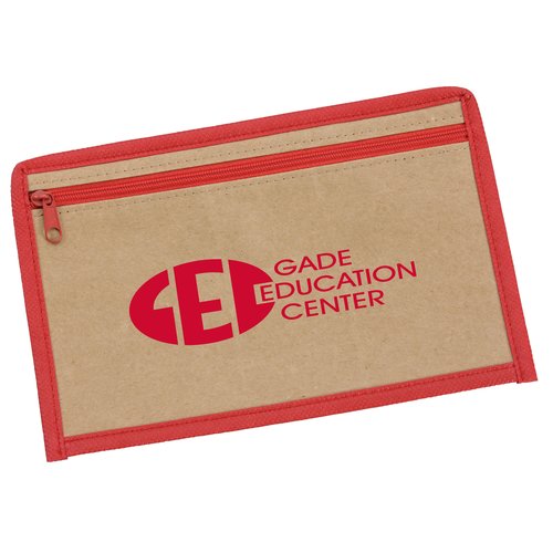 Kraft Zipper Pencil Case Main Image