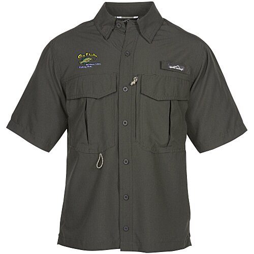 Eddie Bauer SS Moisture Wicking Fishing Shirt Main Image
