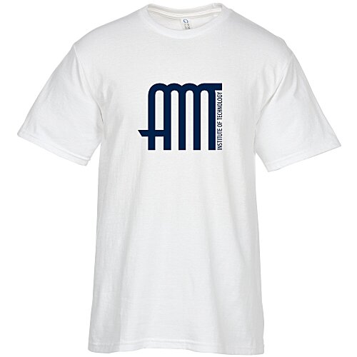 Essential Ring Spun Cotton T-Shirt - Men's - White Main Image