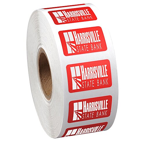 Value Sticker by the Roll - Rectangle - 5/8" x 1" Main Image
