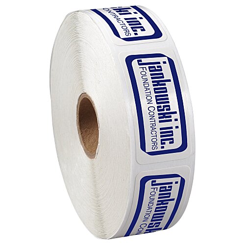 Value Sticker by the Roll - Rectangle - 1" x 2" Main Image
