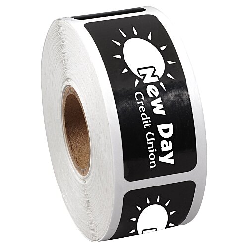 Value Sticker by the Roll - Rectangle - 1" x 2-1/2" Main Image