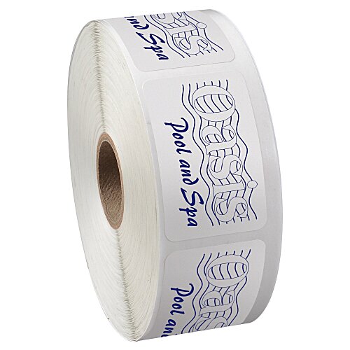 Value Sticker by the Roll - Rectangle - 1-1/4" x 2" Main Image