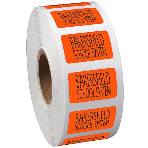 Sticker by the Roll - Rectangle - 5/8" x 1" Main Image