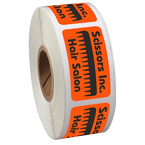 Sticker by the Roll - Rectangle - 3/4" x 1-1/2" Main Image