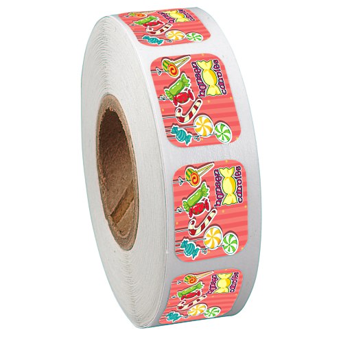 Full Color Sticker by the Roll - Rectangle - 9/16" x 3/4" Main Image