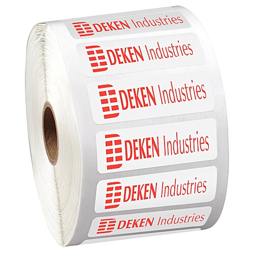 Sticker by the Roll - Rectangle - 3/4" x 2-1/4" Main Image