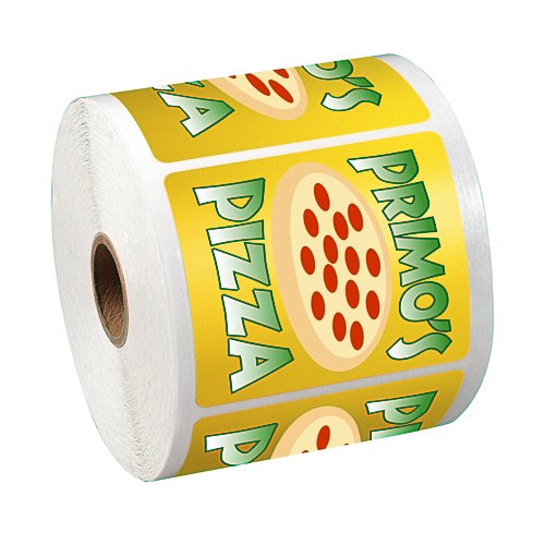 Full Color Sticker by the Roll - Rectangle - 2-1/2" x 3" Main Image