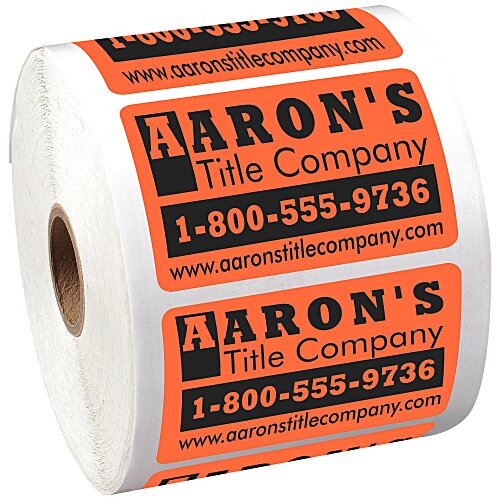 Sticker by the Roll - Rectangle - 1-3/4" x 2-3/4" Main Image