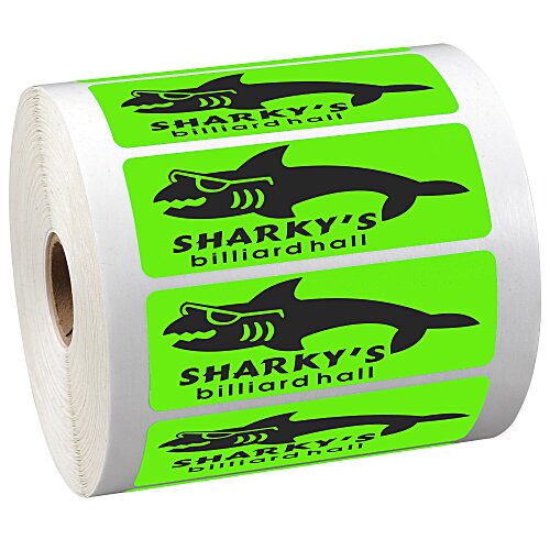 Sticker by the Roll - Rectangle - 1-1/4" x 3-5/8" Main Image