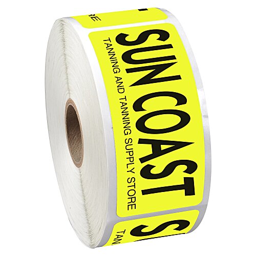 Sticker by the Roll - Rectangle - 1-1/2" x 3-1/2" Main Image