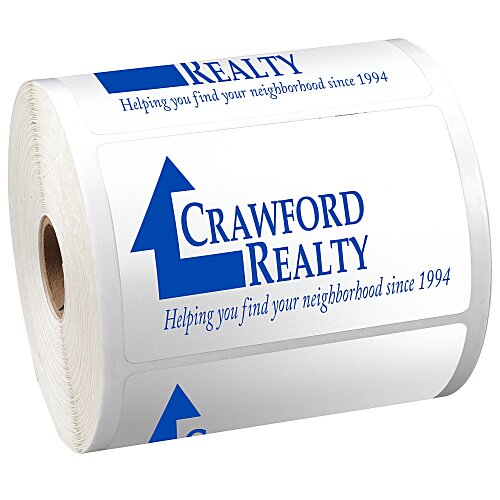 Sticker by the Roll - Rectangle - 2-1/2" x 4" Main Image