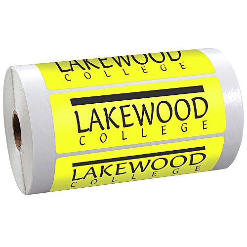 Sticker by the Roll - Rectangle - 1-3/4" x 5-1/4" Main Image