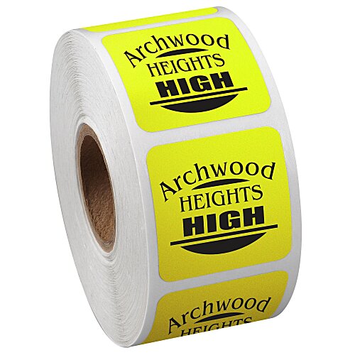 Sticker by the Roll - Square - 1-1/4" x 1-1/4" Main Image