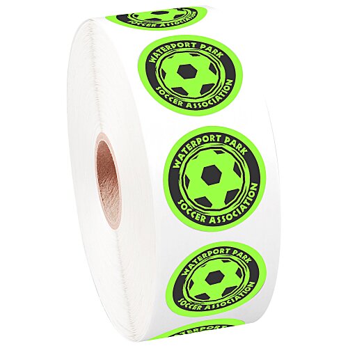 Sticker by the Roll - Circle - 1-1/4" Main Image