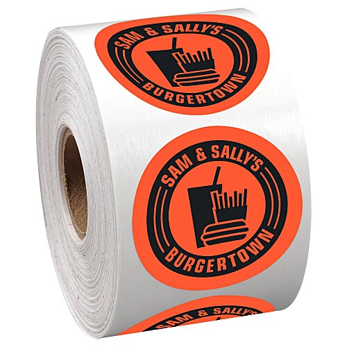 Sticker by the Roll - Circle - 1-3/4" Main Image