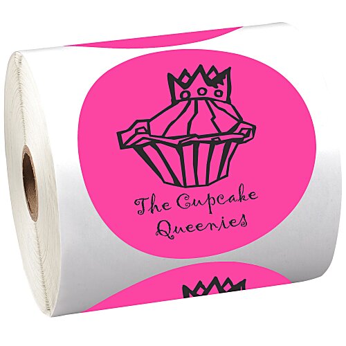 Sticker by the Roll - Circle - 3-3/4" Main Image