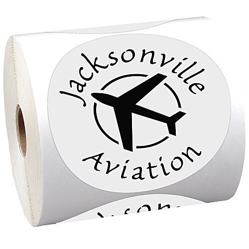 Sticker by the Roll - Circle - 4" Main Image