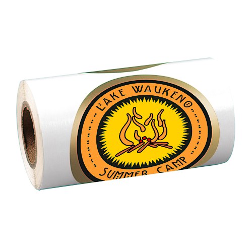 Full Color Sticker by the Roll - Circle - 2 3/4 inches Main Image