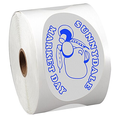 Sticker by the Roll - Oval - 2-1/2" x 4-1/4" Main Image