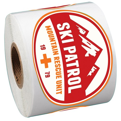 Full Color Sticker by the Roll - Oval - 2" x 3" Main Image