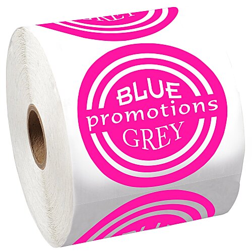 Lapel Sticker by the Roll - Circle - 2-3/4" Main Image